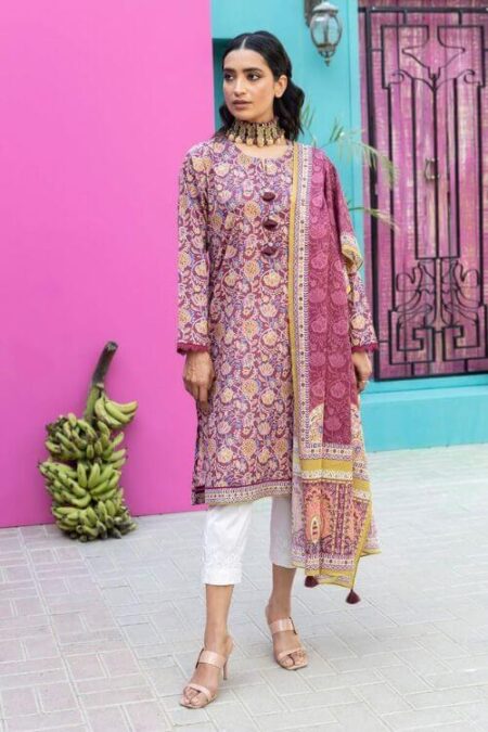 Khaadi Printed Lawn 2-Pc | SKU: LLA231206